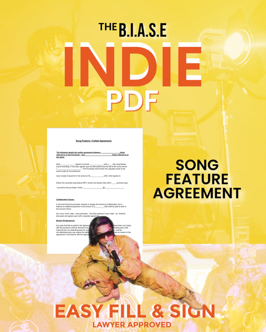 The Indie Song Feature/Collab Agreement